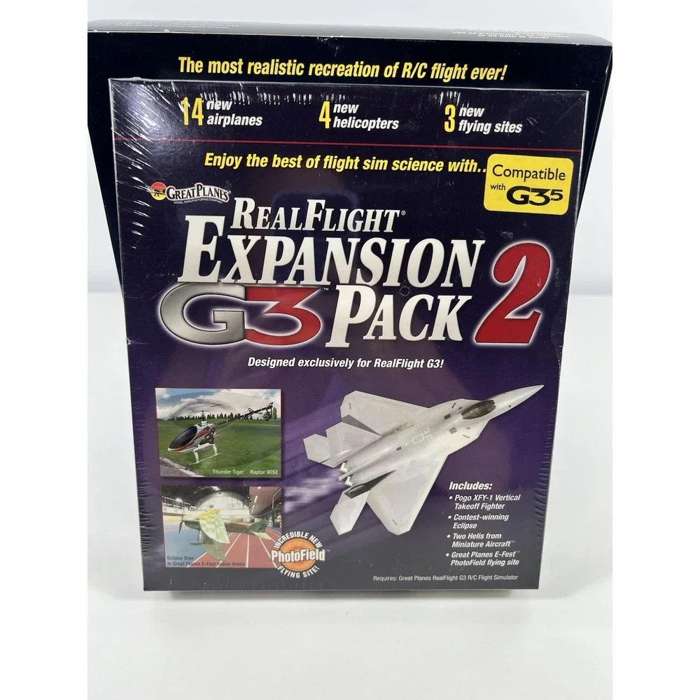 Great Planes Real Flight R/C Flight Simulator G3.5 Controller & Expansion Packs